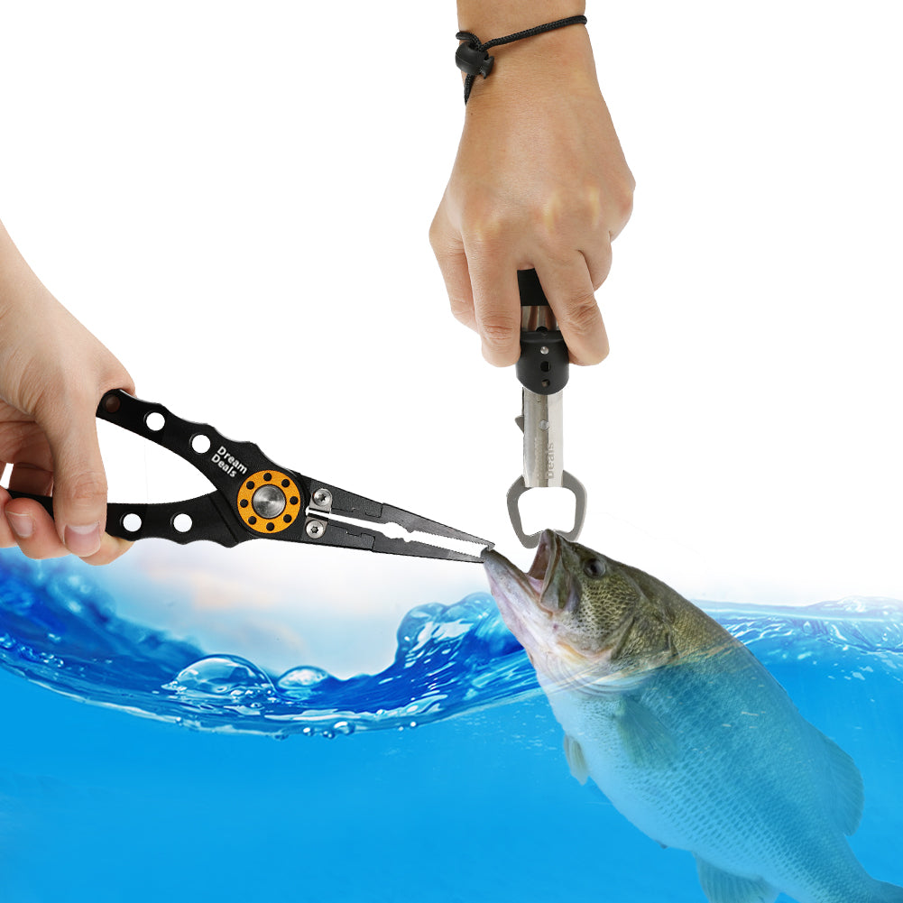 ZACX Fishing Pliers Fish Lip Gripper Upgraded Muti-Function